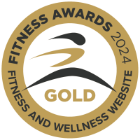 Fitness Awards Stickers_2024_Gold_Fitness and Wellness Website